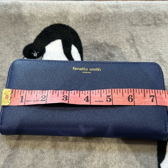 - Fenella smith london navy purse new zip purse accessories gift pattern - Picture 7 of 9